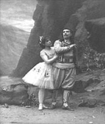 Avec Louis Mérante dans La Korrigane