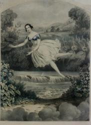 Carlotta Grisi dans La Péri
