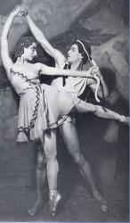 Avec Serge Lifar