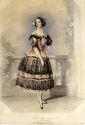 Pauline Duvernay dans la Cachucha du ballet le Diable boiteux