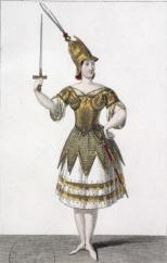 Marie Taglioni dans le rôle de Zulma - Source : Gallica/Bnf