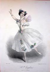 Marie Taglioni dans la Sylphide
